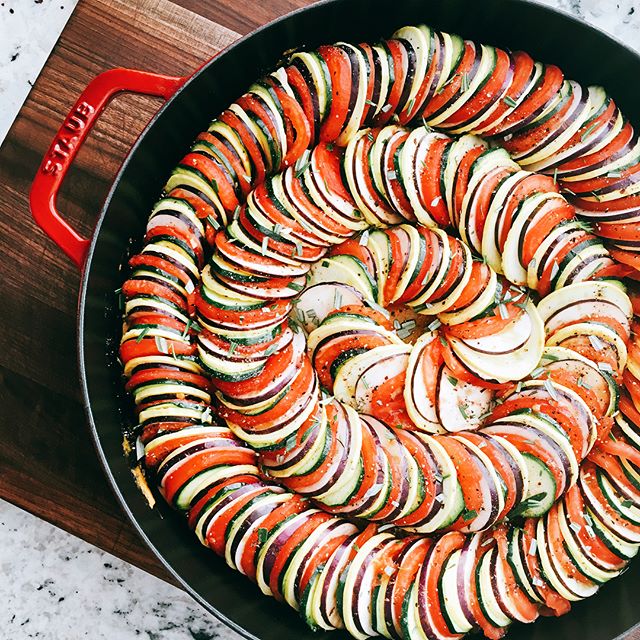 Eggplant Zucchini And Squash Ratatouille By Alicia Boyce Quick