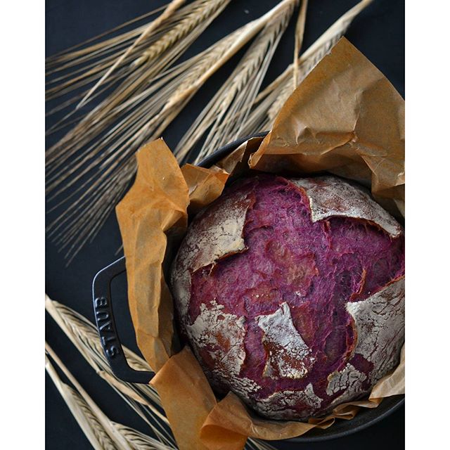 Purple Sweet Potato Bread