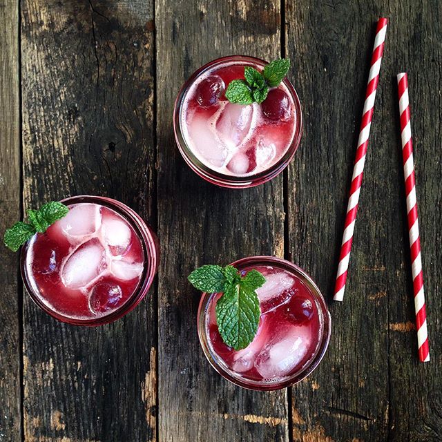 Sour Cherry Lemonade Recipe The Feedfeed