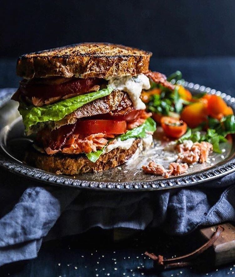 Salmon BLT