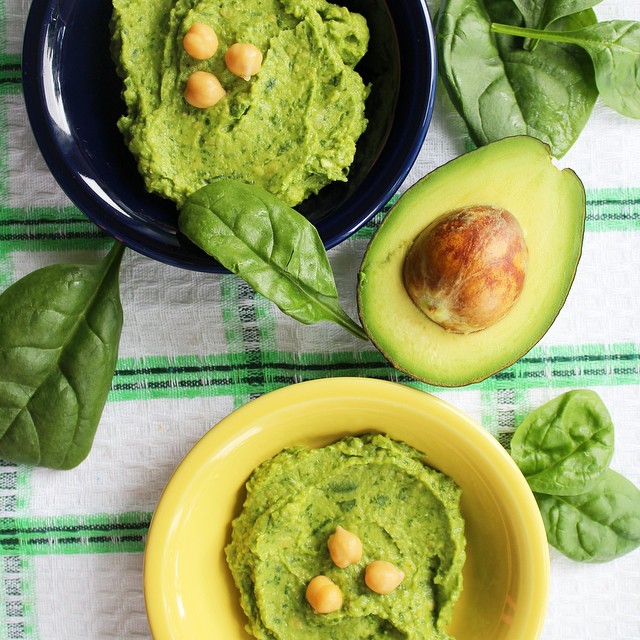 Spinach And Avocado Hummus Recipe The Feedfeed