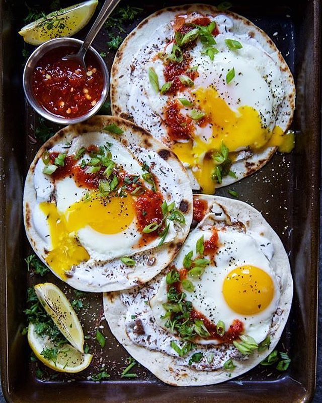 Za Atar Fried Egg Tacos Recipe The Feedfeed