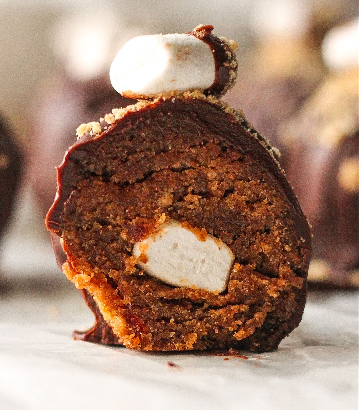 Vegan S Mores Truffles Recipe The Feedfeed