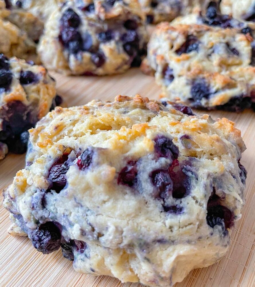 Vegan Blueberry Biscuits Recipe The Feedfeed