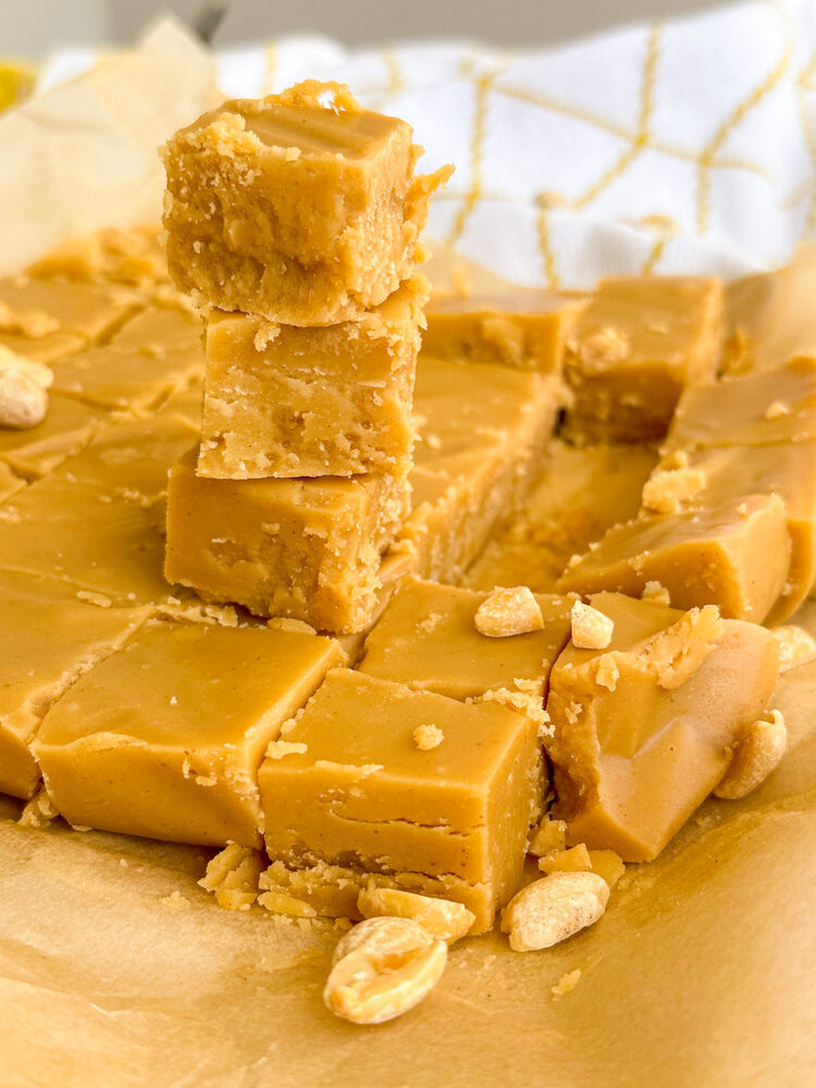 Easy Microwave Peanut Butter Fudge Recipe The Feedfeed