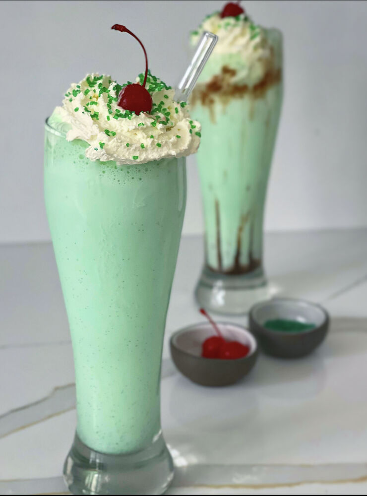 Homemade Shamrock Shakes Recipe The Feedfeed