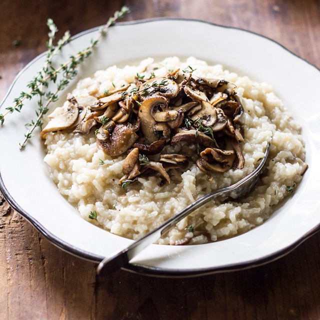 Baked Wild Mushroom Risotto Recipe The Feedfeed