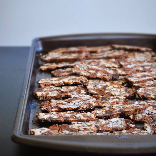 Glutenfree Teff Flour Fruit And Nut Crackers Recipe The Feedfeed