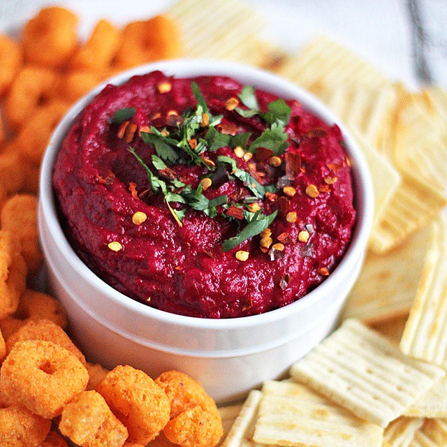 Beet & Bean Dip | The Feedfeed