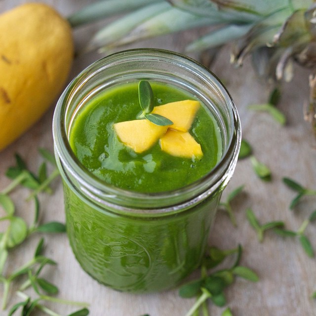 Sunshine In A Cup (green Smoothie) Recipe | The Feedfeed