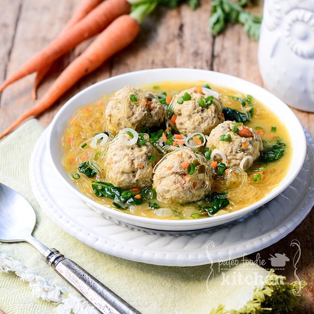 Meatball Noodle Soup Recipe The Feedfeed