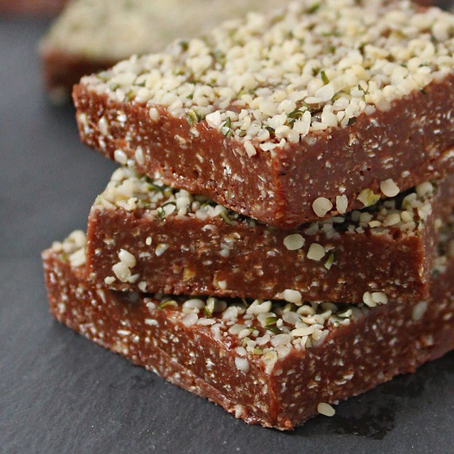 Chocolate Hemp Bars by savoryspin Quick & Easy Recipe The Feedfeed