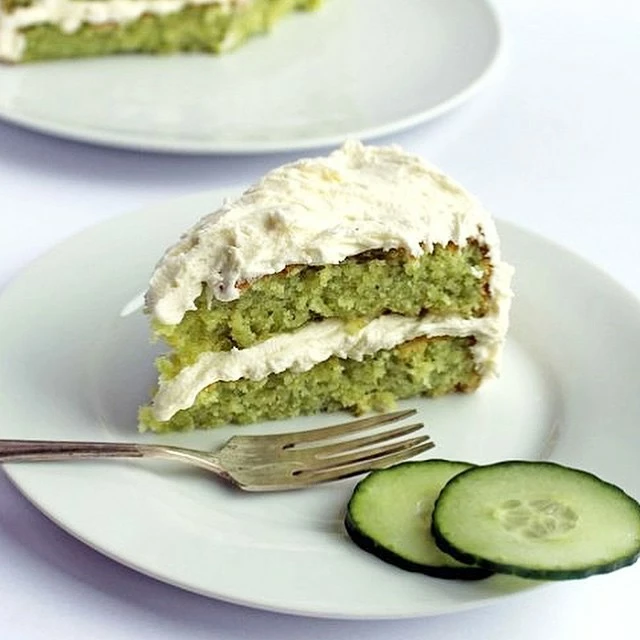 Cucumber & Lemon Cake