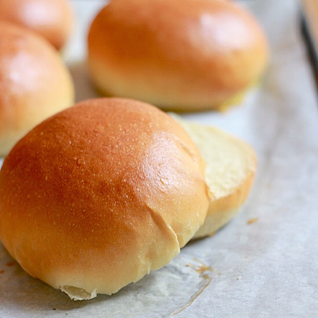 Light Brioche Hamburger Buns Recipe The Feedfeed