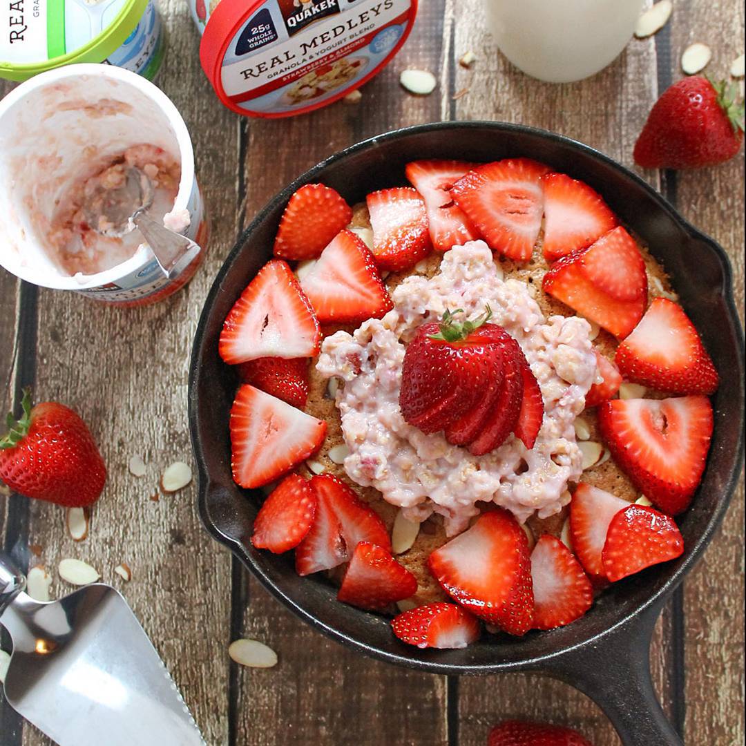 Almond Skillet Cake by savoryspin Quick & Easy Recipe The Feedfeed