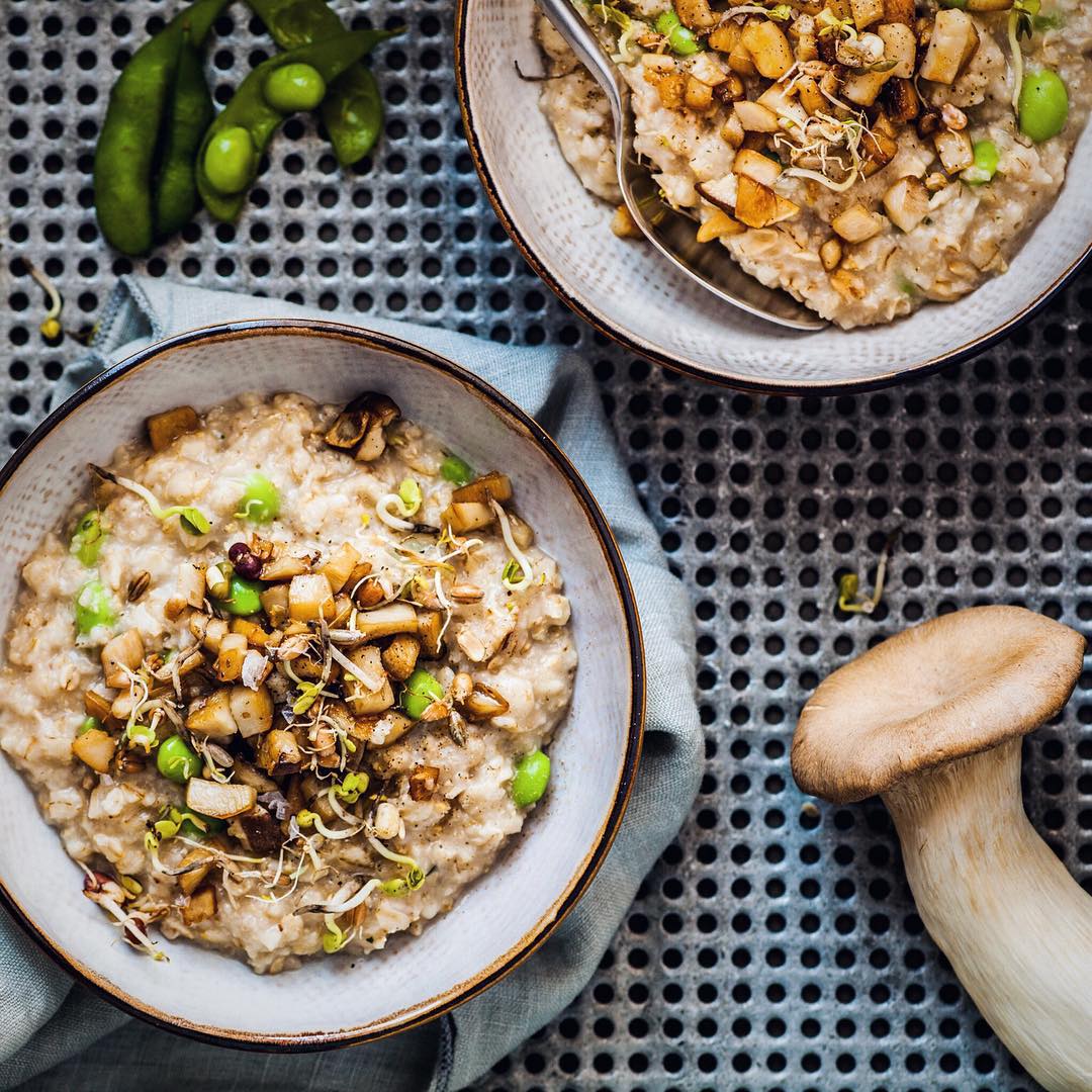 Savory Oatmeal recipe by Madeline Lu The Feedfeed