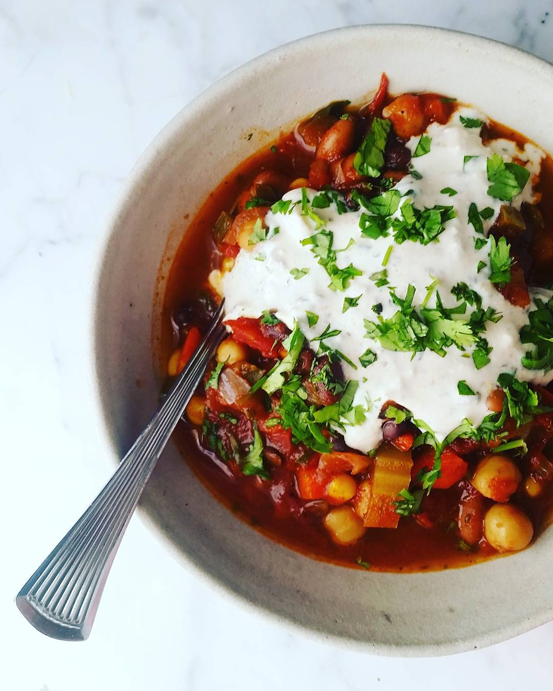 Meatless Three Bean Chili by willcookforfriends | Quick & Easy Recipe ...