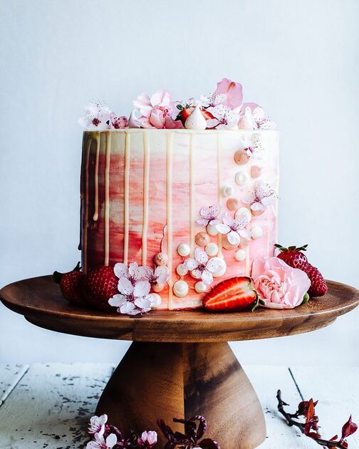 Homemade Strawberry Cake | Life, Love and Sugar