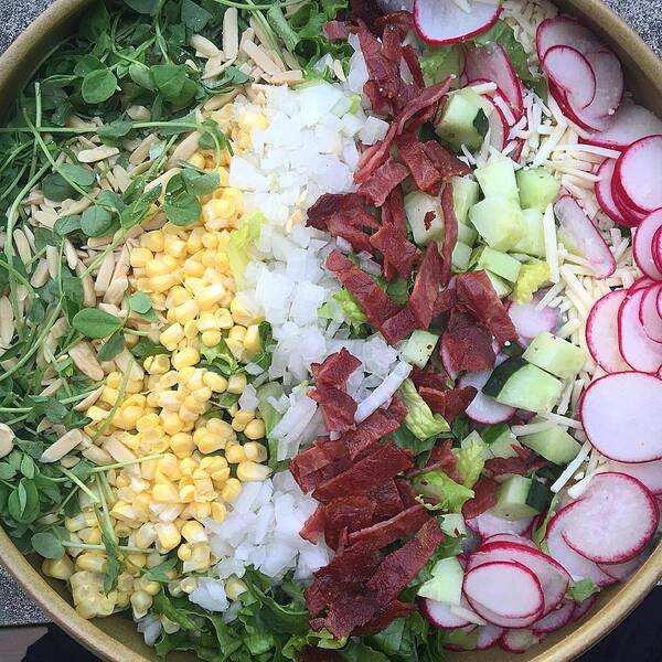 Steak Cobb Salads Recipe By Chungah Rhee The Feedfeed