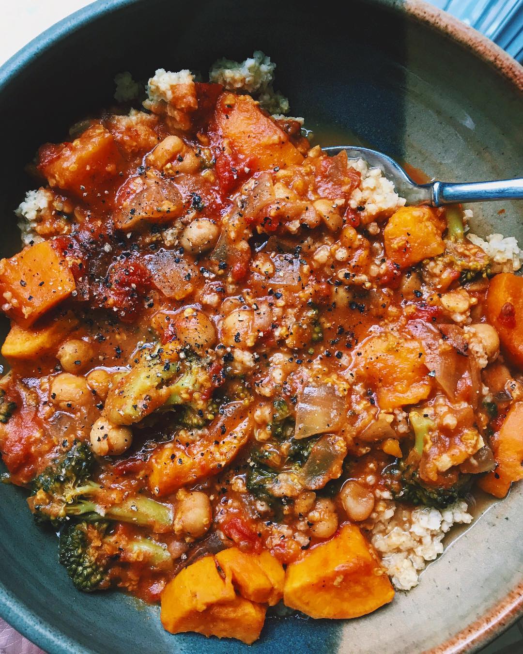 Coconut Chickpea And Millet Curry by thenaturallynatalie Quick & Easy