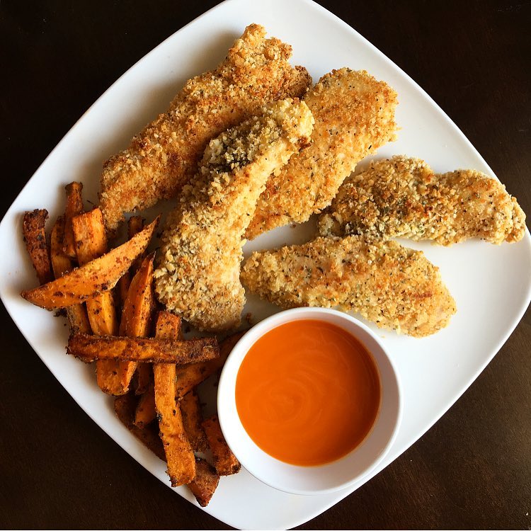 Crispy Baked Cajun Chicken Tenders By Fufuinthekitchen Quick Easy Recipe The Feedfeed