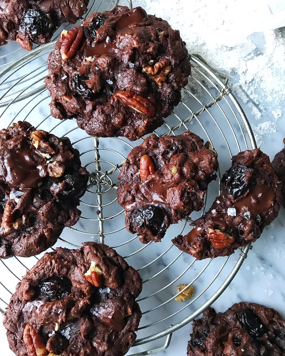 Chunky Fruit And Nut Chocolate Cookies By Susanspungen Quick And Easy Recipe The Feedfeed