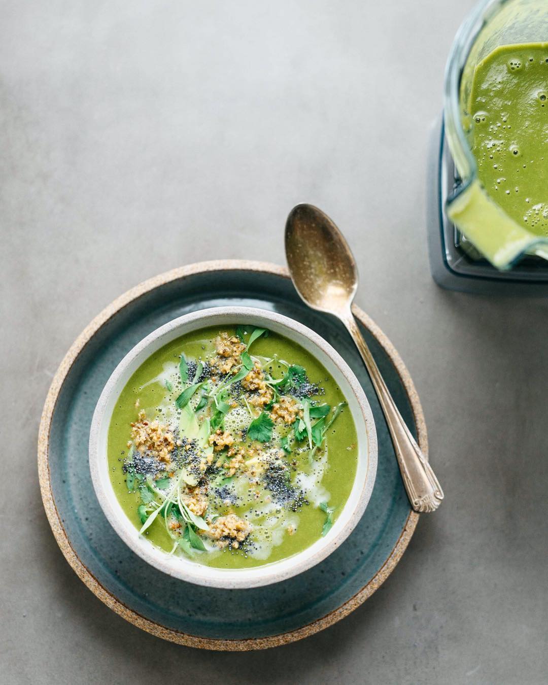 Creamy Super Greens Soup by dollyandoatmeal | Quick & Easy Recipe | The ...