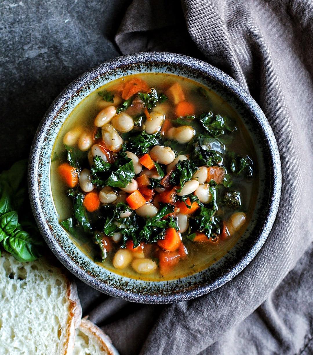 Kale And White Bean Soup By Plantbasedartist Quick Easy Recipe