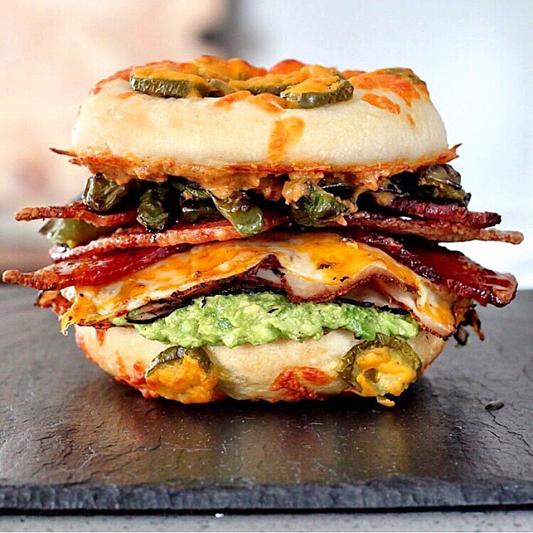Blistered Shishito Pepper And Turkey Bacon Sandwich Recipe The Feedfeed