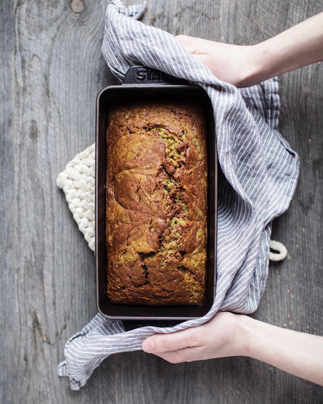 Chocolate and Match Marble Pound Cake Recipe | The Feedfeed