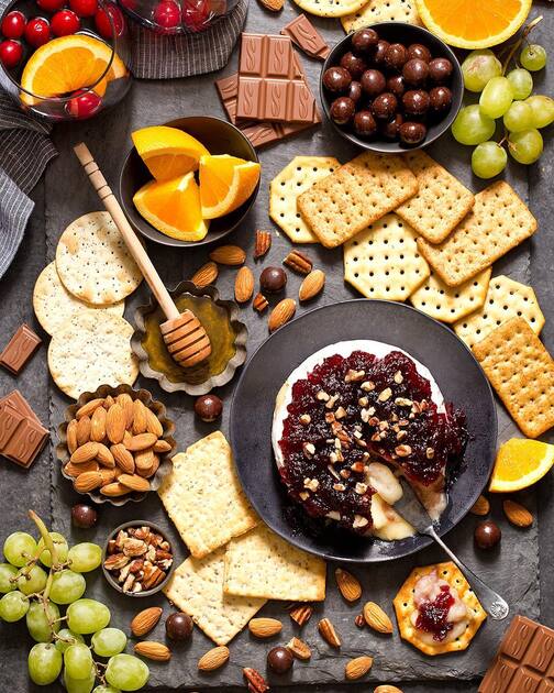 Baked Brie Board