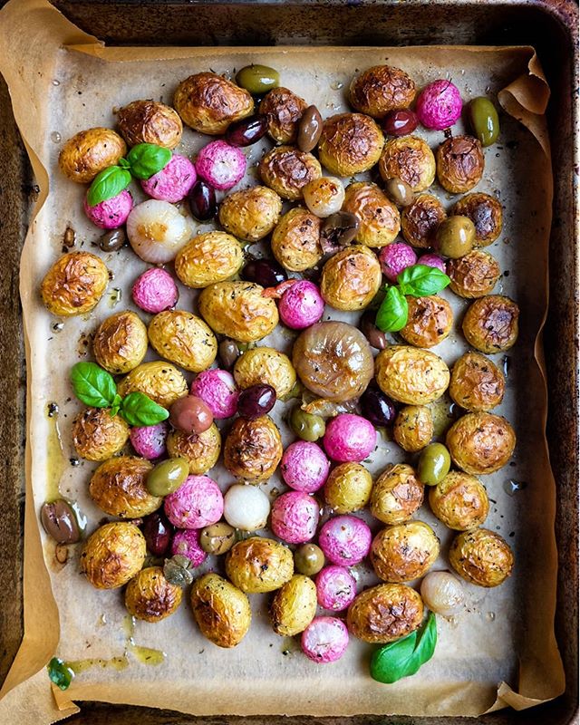 ROAST POTATOES & RADISHES Recipe The Feedfeed