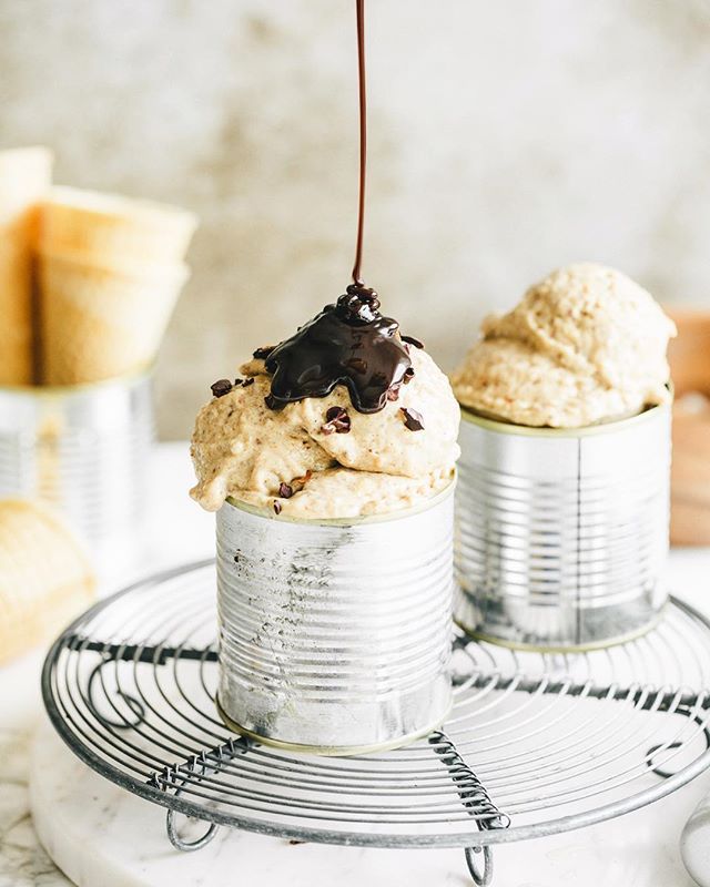 Banana And Peanut Butter Nice Cream Recipe By Maja Jernej The Feedfeed