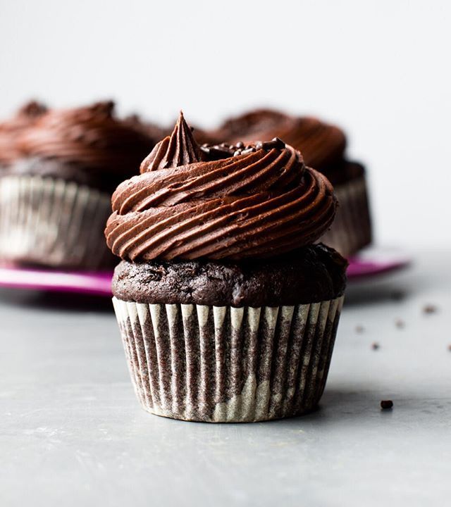 Zucchini Chocolate Cupcakes with Chocolate Frosting Recipe | The Feedfeed