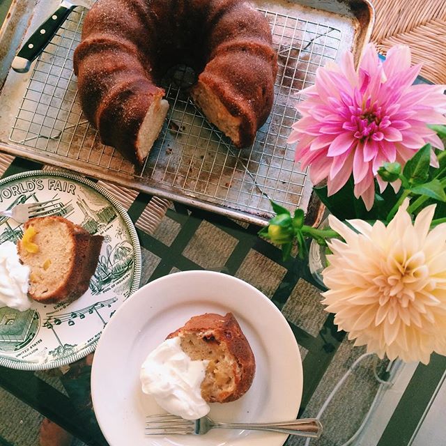 Peaches And Cream Bundt Cake by mwatsonnyc Quick & Easy Recipe The
