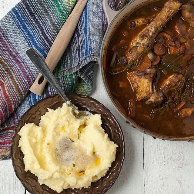 Coq Au Vin With Brown Butter Sage Mashed Potatoes Recipe By Myriam The Feedfeed
