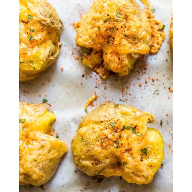 Smoked Gouda Roasted Potatoes Recipe The Feedfeed