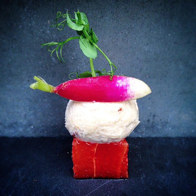 Grapefruit, King Crab And Radish Recipe The Feedfeed