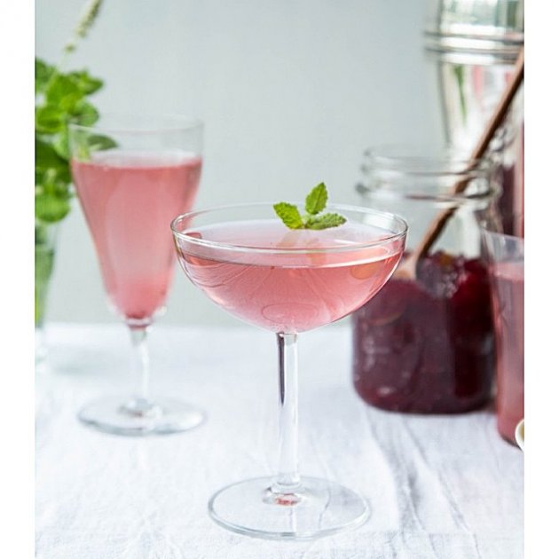 Strawberry Rhubarb Pitcher Cocktail Recipe, Colleen Jeffers