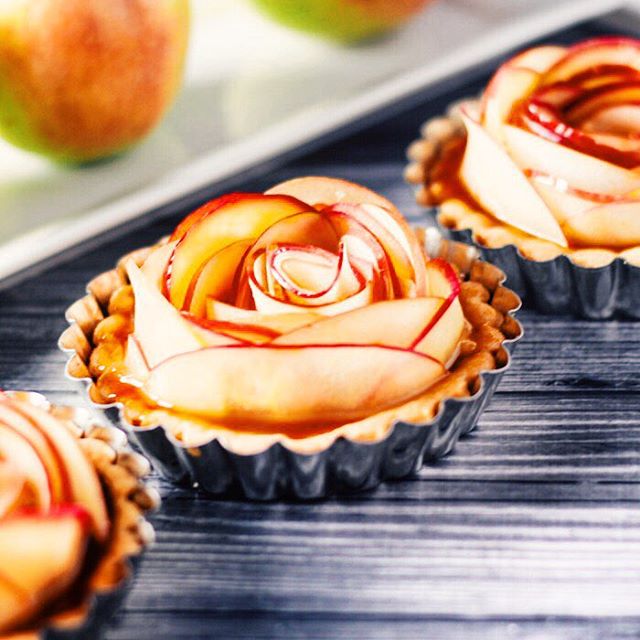 Vegan Apple Tart Recipe | Frangipane Almond Cake - Bianca Zapatka | Recipes
