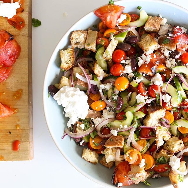 Classic Panzanella Salad Recipe | The Feedfeed