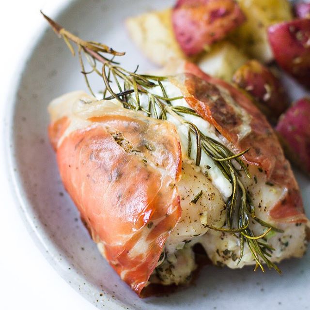 Goat Cheese Chicken With Proscuitto & Rosemary Recipe The Feedfeed