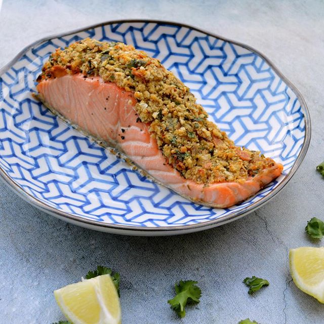 Herb And Lemon Crusted Salmon Recipe The Feedfeed