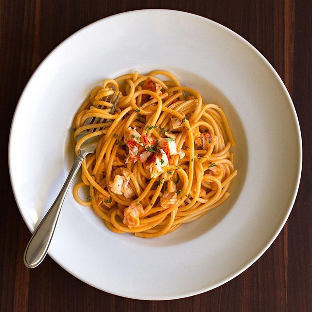 Creamy Lobster Bucatini Recipe The Feedfeed