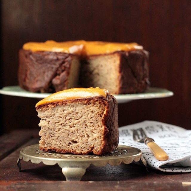 Parsnip, Maple And Nutmeg Greek Yogurt Cake With Sweet Potato And