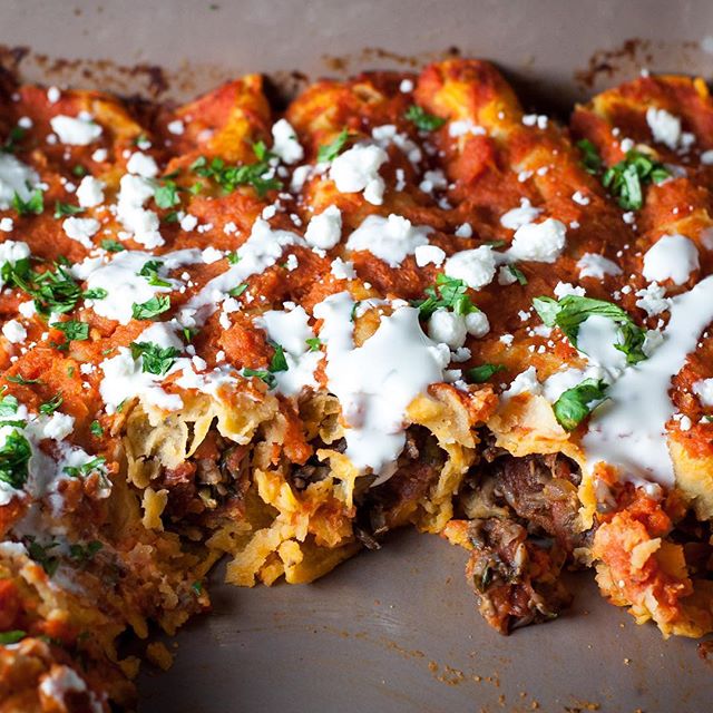 Mushroom Enchiladas by Quick & Easy Recipe