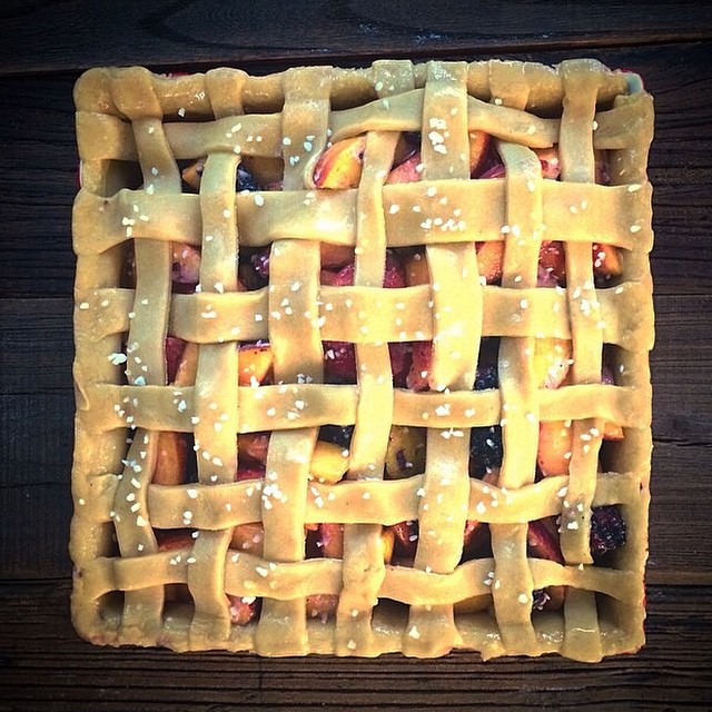 Peach And Blackberry Pie by thefeedfeed Quick & Easy Recipe The