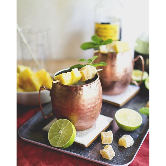 Pineapple & Jalapeno Tequila Mule Recipe The Feedfeed