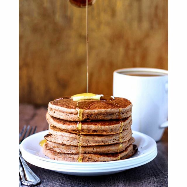 Apple Cider Pancakes - Dash of Herbs