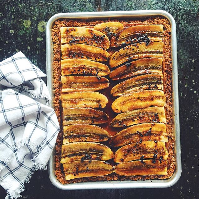 Brûléed Banana, Mascarpone, & Peanut Butter Pie Recipe The Feedfeed